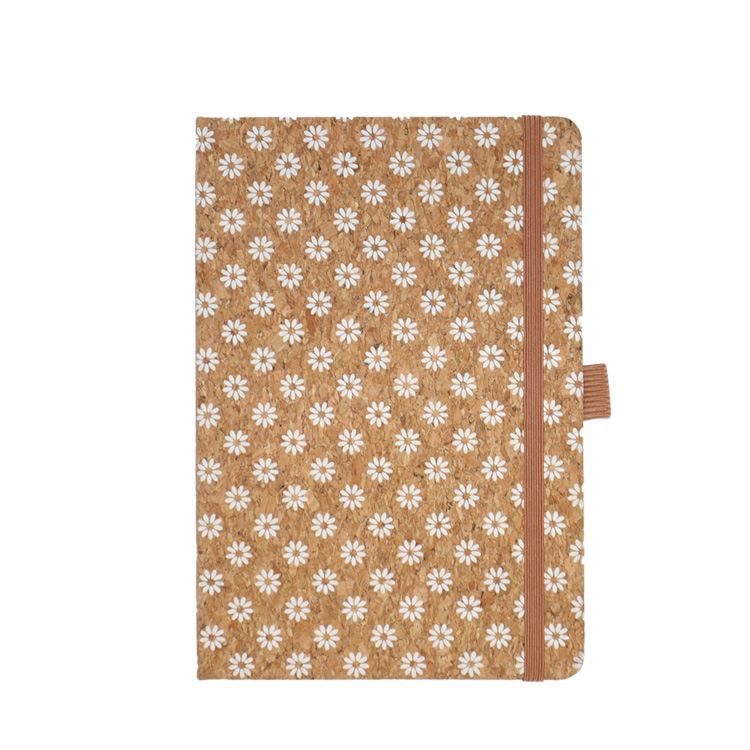 ODM New Trendy A5 Wholesale Custom Journal Printing inside Cork Notebook
