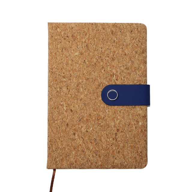 High Quality A5 Wholesale Custom Cork Notebook Cover Journal Diary OEM ODM 