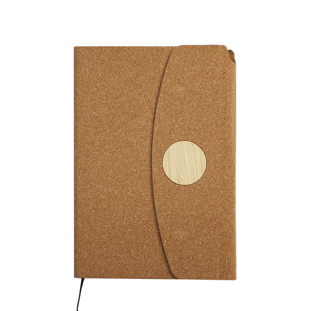 ODM A5 Wholesale Custom Cork Cover Notebook Journal Diary