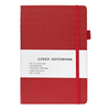 Pu Leather Plain Custom Notebook A5 Diary Perfect Binding Book Printing