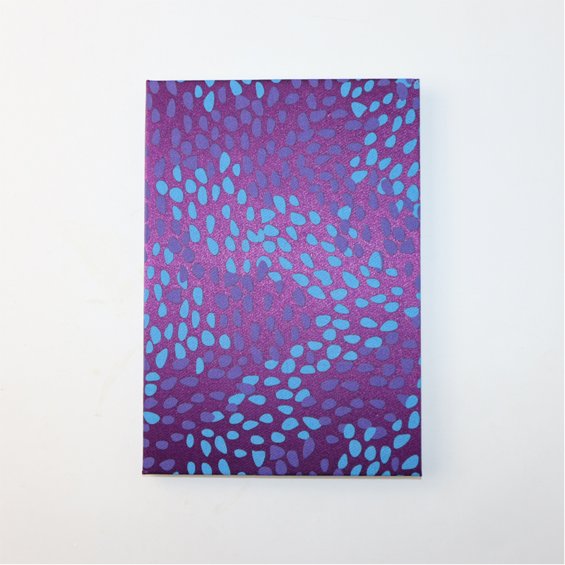 Custom Logo Notebook RTS Linen Hardcover Fabric A5 Size Sewing Binding Cute Journal