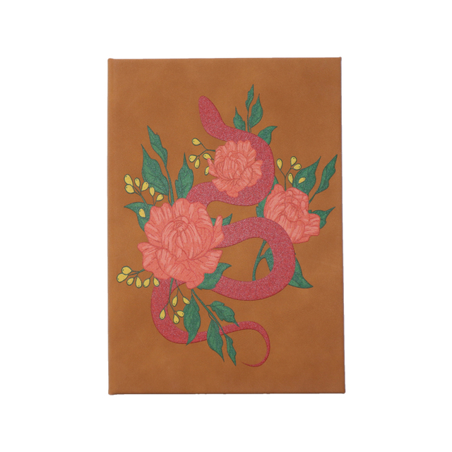 Factory Direct Note Book Customized Pu Leather Softcover Journal Notebooks for Students