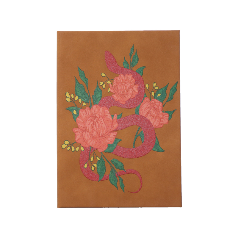 Factory Direct Note Book Customized Pu Leather Softcover Journal Notebooks for Students