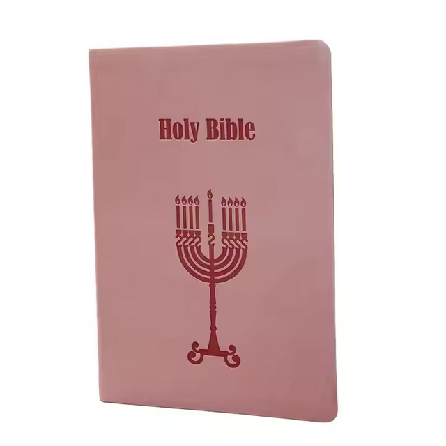 Manufacturer Hot Sale Popular Soft Leather Spanish English Journaling Books Printing Service Bible