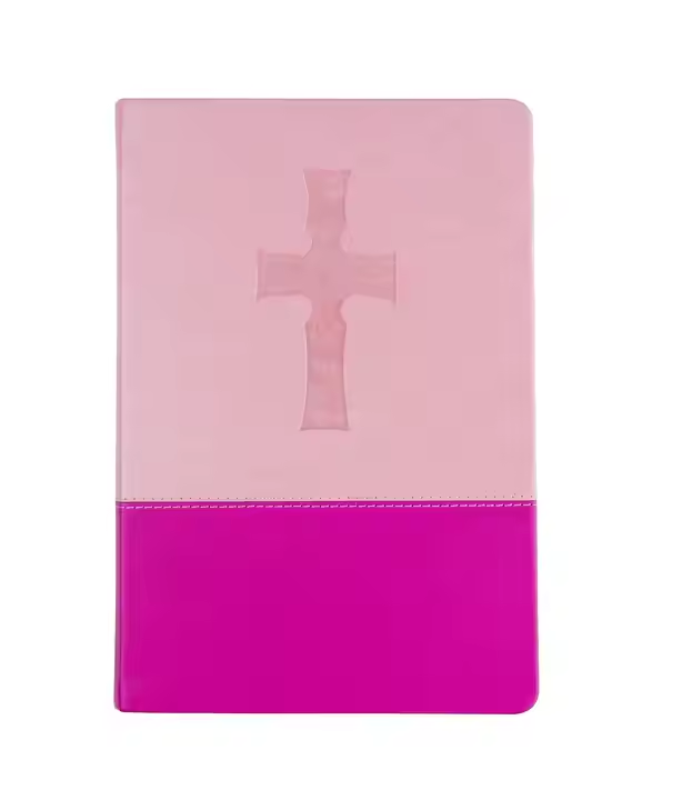 Customized Embossing Logo Softcover PU Leather King James Version Books Printing Service Bible