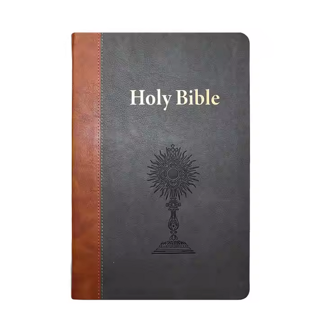 Best Selling Custom Service Leather Cover Wholesale Bible Paper Book Printing