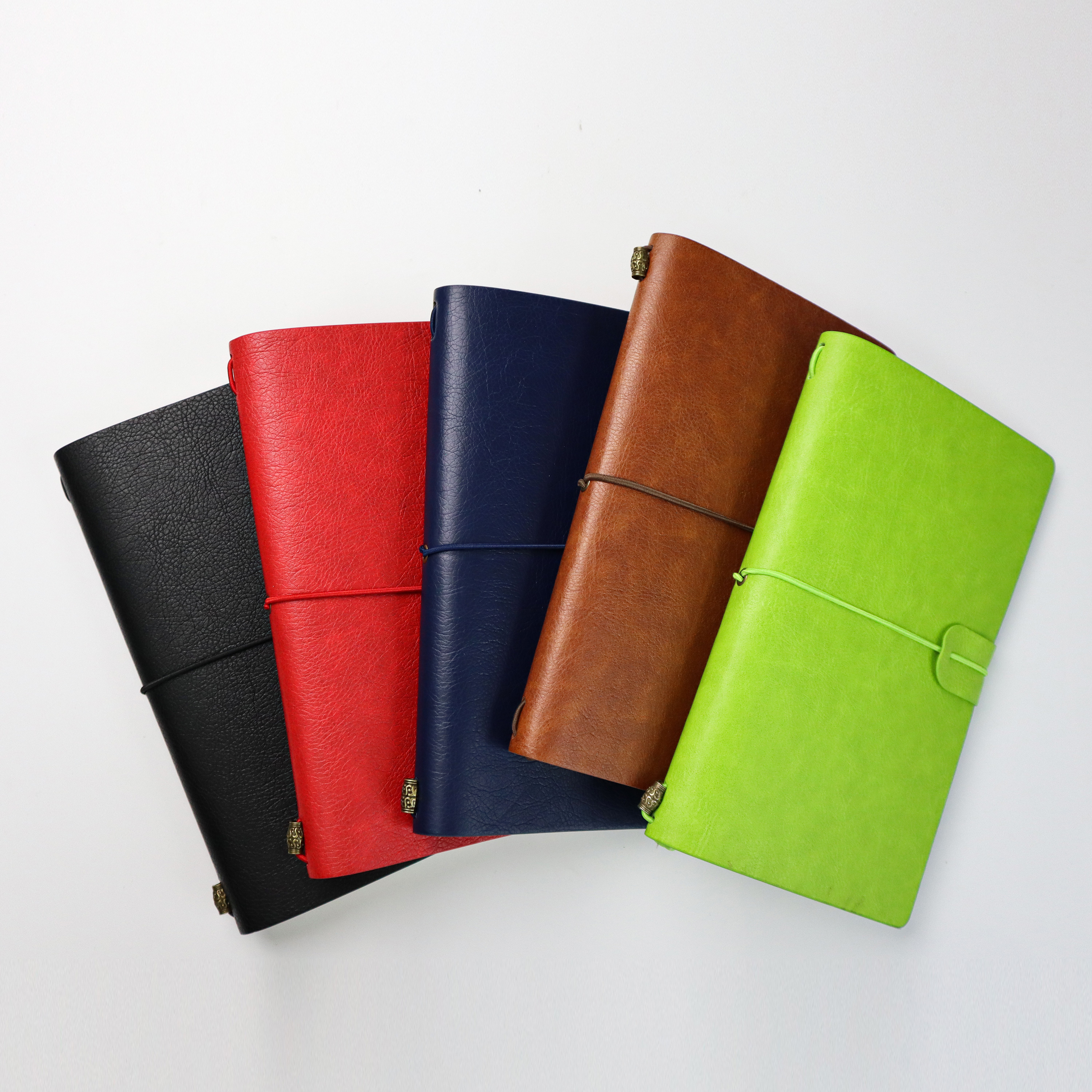 Colorful Custom Notebook Soft Cover Diary 2025 Planner A5 Pu Leather Journal ODM Note Book Cover Manufacturing