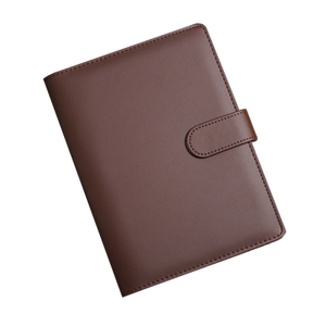 Factory High Quality Personalized Printed Logo Pu Leather Notebooks for Companies