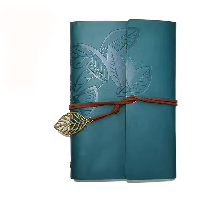 Oem Customizable Vintage Leather Journal Genuine Bonded Leather Journal Trader