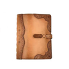  Custom Brown Crazy Real Leather Journal Cover Vintage Genuine Leather Notebook