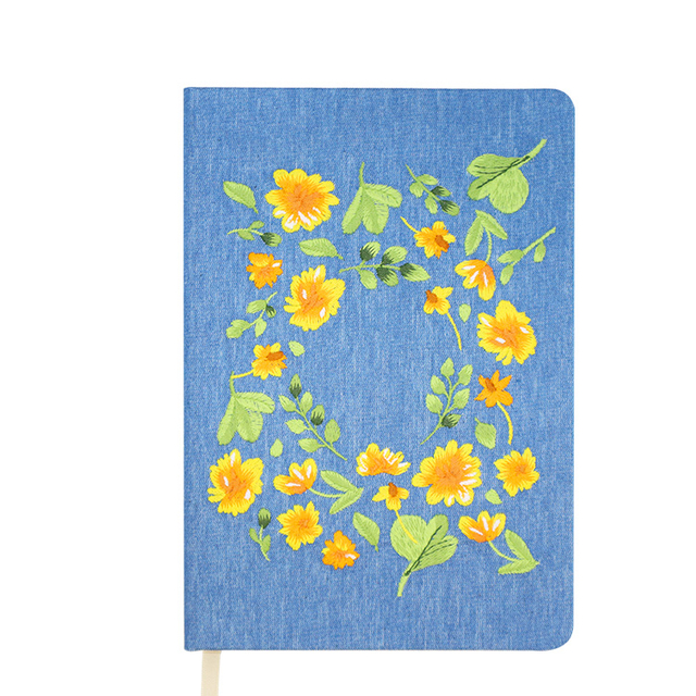 Custom A5 Daily Weekly Planner Diary Journal Environmentally Friendly Linen Notebook A5